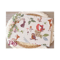 Ευχολόγιο Ζωάκια Του Δάσους Με Ύφασμα