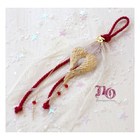 Γούρι κρεμαστό με φτερά αγγέλου