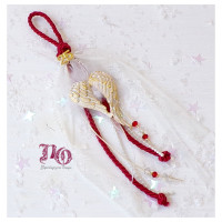 Γούρι κρεμαστό με φτερά αγγέλου