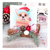 Βάση για ρεσώ Χριστουγεννιάτικη μικρή