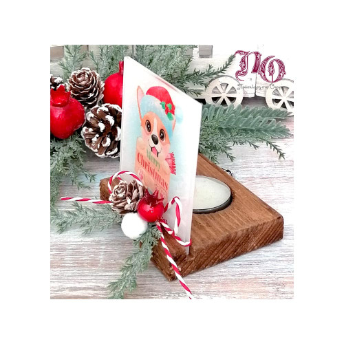 Βάση για ρεσώ Χριστουγεννιάτικη μικρή