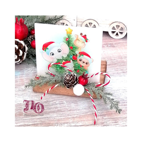 Βάση για ρεσώ Χριστουγεννιάτικη μικρή