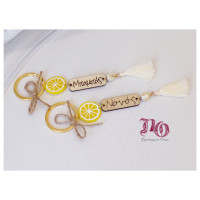 Μαρτυρικό Μπρελόκ Λεμόνι για Μπαμπά - Νονό