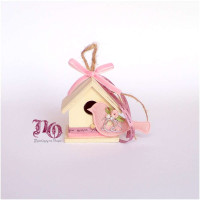 Γούρι πουλάκι σε σπιτάκι