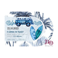 Προσκλητήριο σερφ-βανάκι με κοπτικό