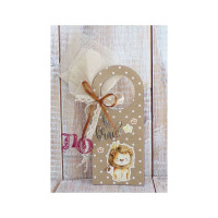 Μπομπονιέρα διακοσμητικό πόρτας λιοντάρι