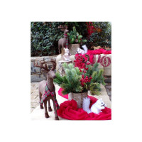 Χριστουγεννιάτικος στολισμός ελαφάκια