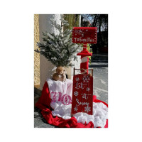 Χριστουγεννιάτικος στολισμός βάπτισης Αγ. Χριστόφορος