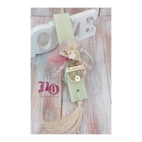 Λαμπάδα δασκάλας αβγουλάκι πλέξιγκλας