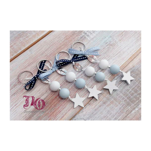 Μαρτυρικά βάπτισης μπρελόκ αστέρι