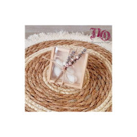 Μπομπονιέρα κουτί με λεβάντα & λουλούδια