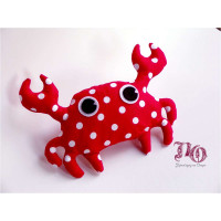 Υφασμάτινη μπομπονιέρα καβουράκι