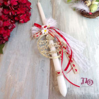 EC2268-Πασχαλινή λαμπάδα για δασκάλα