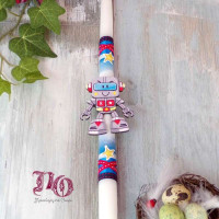 EC2279-Πασχαλινή λαμπάδα ρομπότ