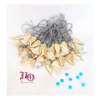 Μαρτυρικά Βάπτισης Φτερά Αγγέλου Κορδόνι