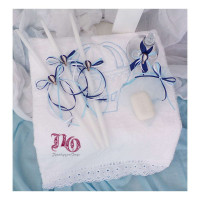 Σετ βάπτισης ξύλινο αερόστατο