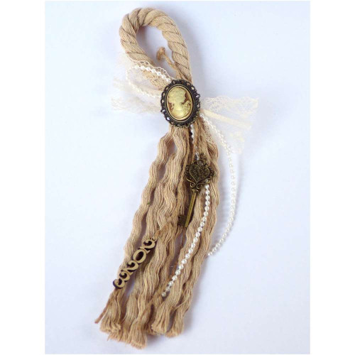 Vintage γούρι καμέο με κλειδί