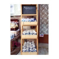 Στολισμός αερόστατο λευκό-μπλε-σιέλ