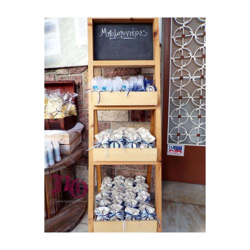 Στολισμός αερόστατο λευκό-μπλε-σιέλ