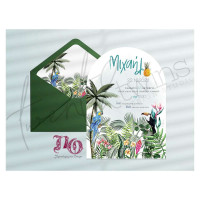 Προσκλητήριο ζούγκλα για αγόρι