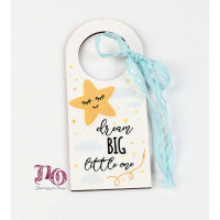 Μπομπονιέρα διακοσμητικό πόρτας αστέρι