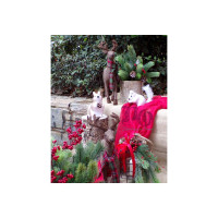 Χριστουγεννιάτικος στολισμός ελαφάκια