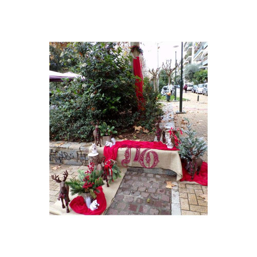 Χριστουγεννιάτικος στολισμός ελαφάκια