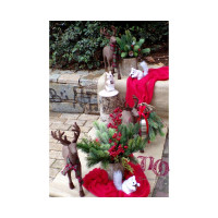 Χριστουγεννιάτικος στολισμός ελαφάκια