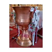 Χριστουγεννιάτικος στολισμός βάπτισης Αγ. Χριστόφορος