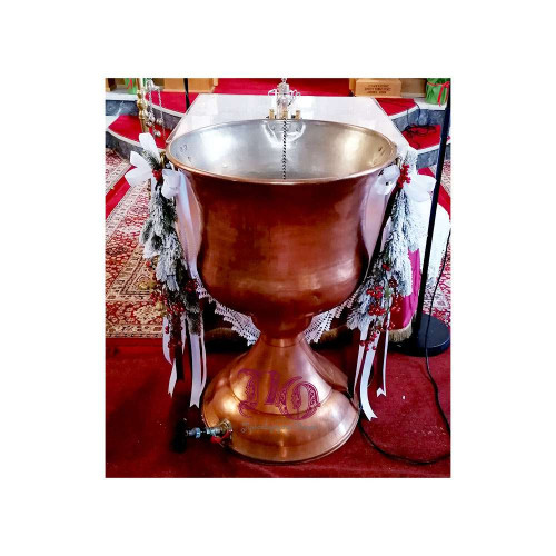 Χριστουγεννιάτικος στολισμός βάπτισης Αγ. Χριστόφορος