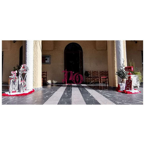 Χριστουγεννιάτικος στολισμός βάπτισης Αγ. Χριστόφορος