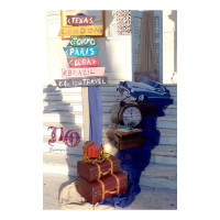 Στολισμός βάπτισης με θέμα ταξίδια-vintage αυτοκίνητα