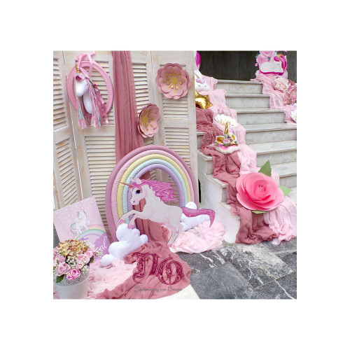 Στολισμός Unicorn-Μονόκερος-Ουράνιο Τόξο