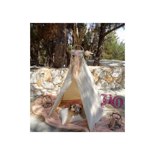 Boho στολισμός με ουράνια τόξα