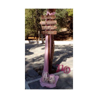 Στολισμός γαμοβάπτισης λουλούδια-κουκουβάγιες