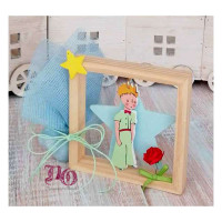 Μπομπονιέρα καδράκι Μικρός Πρίγκιπας