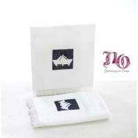 Σετ βάπτισης βαρκούλα-καραβάκι