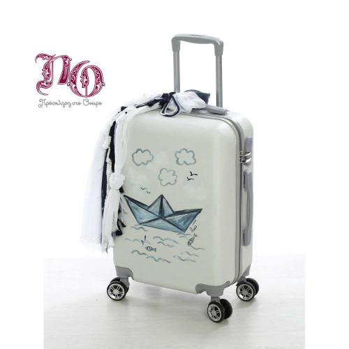 Σετ βάπτισης βαρκούλα-καραβάκι