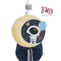 Σετ βάπτισης αστροναύτης-διάστημα ζωγραφιστό