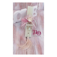 Λαμπάδα δασκάλας αβγουλάκι πλέξιγκλας