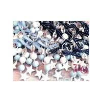 Μαρτυρικά βάπτισης μπρελόκ αστέρι