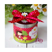 Μπομπονιέρα αρωματικό κερί Κοκκινοσκουφίτσα