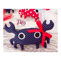 Υφασμάτινη μπομπονιέρα καβουράκι