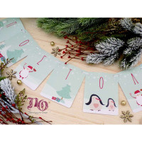 Χριστουγεννιάτικη γιρλάντα με όνομα “Letters for Santa”