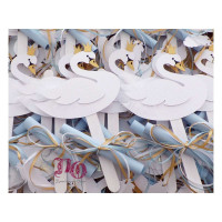 Χειροποίητο προσκλητήριο κύκνος για αγόρι